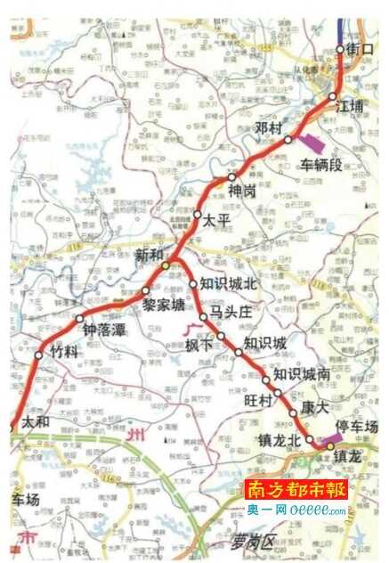 附近两个加油站 穗地铁14号线神岗站安全距离