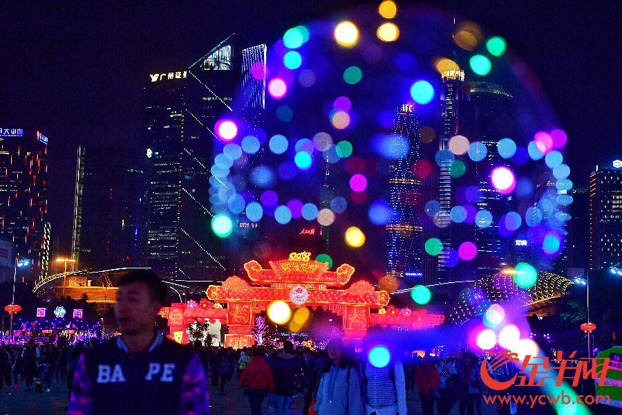 2018天河迎春花市今天开始 夜晚亮灯美景抢先看