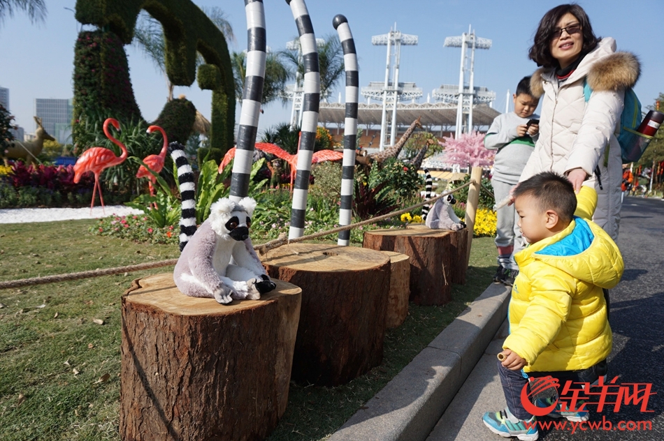 第二十四届广州园博会开幕 春节假期广州又添新景观