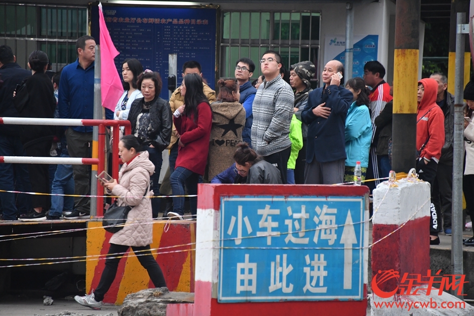 海口秀英港压力缓解 周边滞留车辆拥堵现象已结束