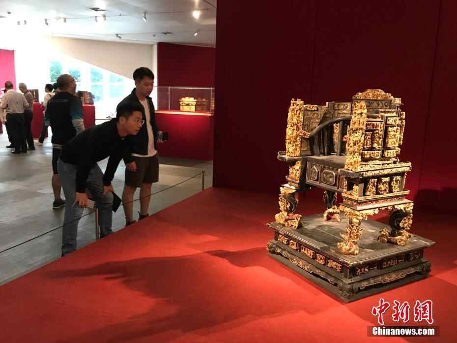 百余件明清时期潮州金漆木雕亮相广州