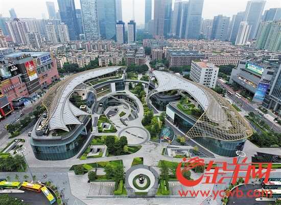 广州天河商圈（资料图片）