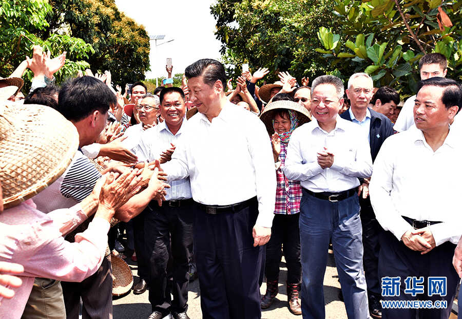 图：习近平在海南考察
