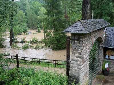  德国动物园猛兽趁洪水脱逃 警方发出危险警告