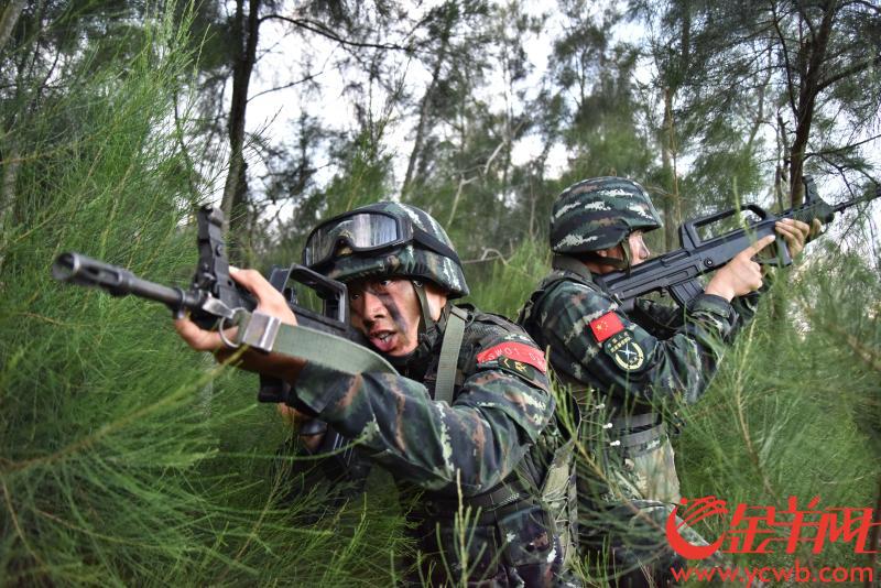 广东武警千余名特战队员"魔鬼周"训练挑战极限