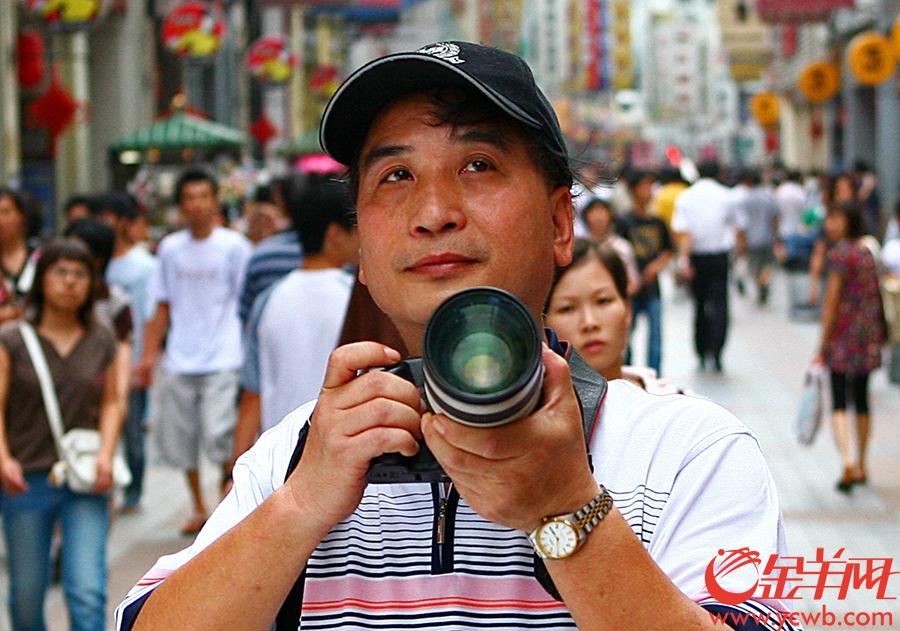 广州西关的故事，是叶健强跑街的重中之重。金羊网记者 陈秋明 摄