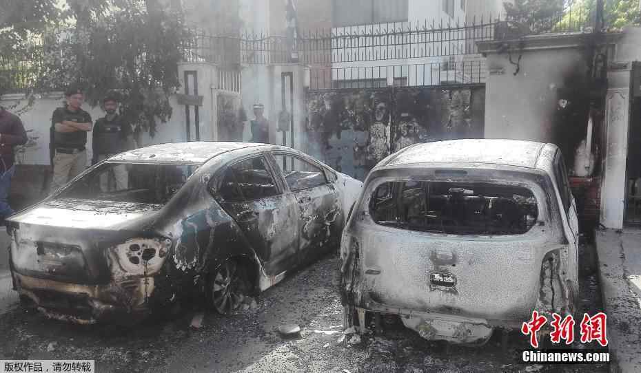 中国驻巴基斯坦卡拉奇总领馆遇袭 袭击者被击毙
