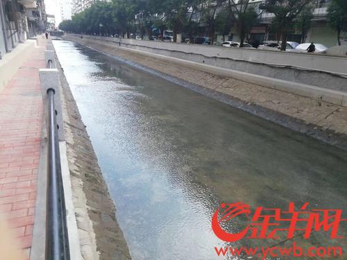 去年广州市东濠涌水质5个月均为II类标准