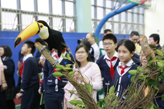 全国野生动植物科普进校园活动广东首站在穗启动