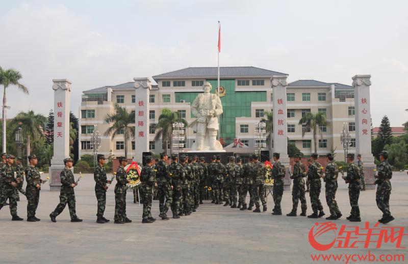武警第二机动总队某支队开展缅怀杨靖宇将军活动