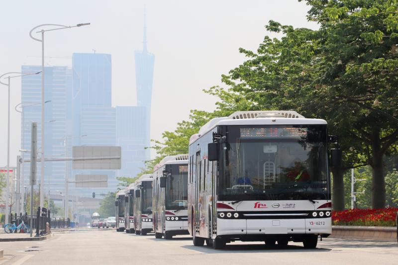 上新!广州近500辆全新纯电动公交车投入营运