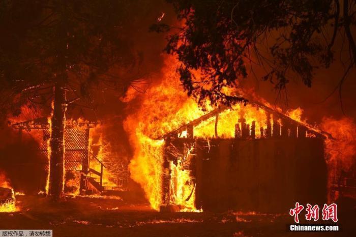 美加州第二大山火！“迪克西大火”致数千人撤离