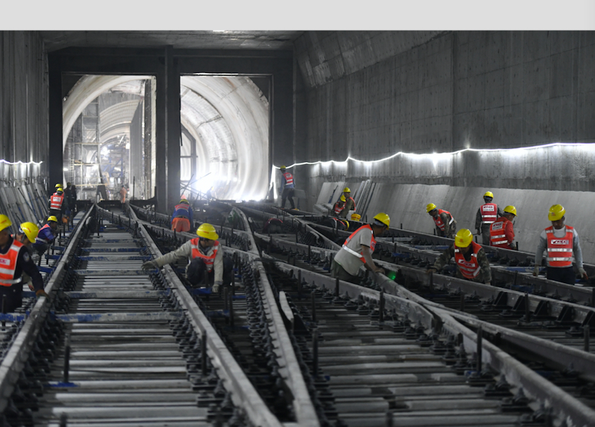镜头下的中国最快地铁,建设者记录广州地铁18号线工程