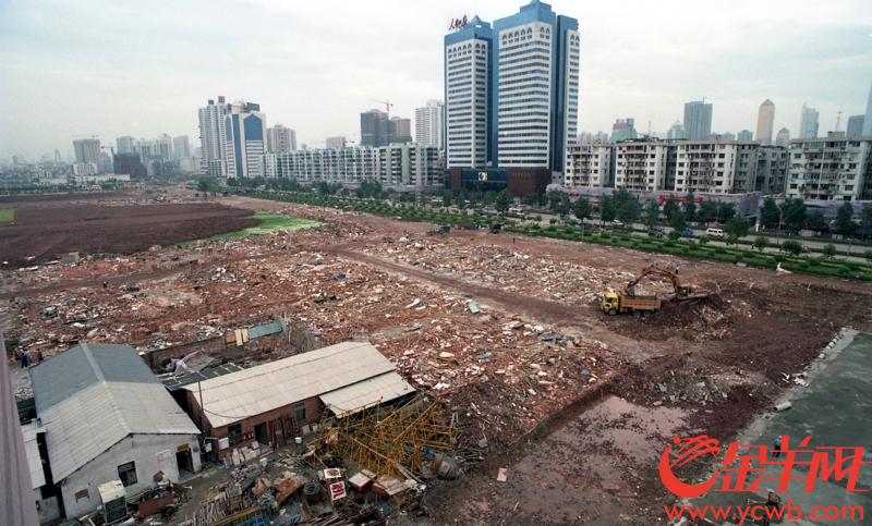珠江新城旧貌图片