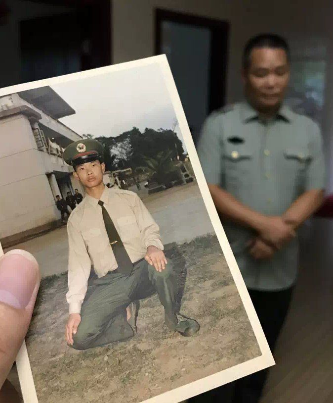 梁志华终于实现了儿时的从军梦,他被分配到海南琼山市53601部队成为