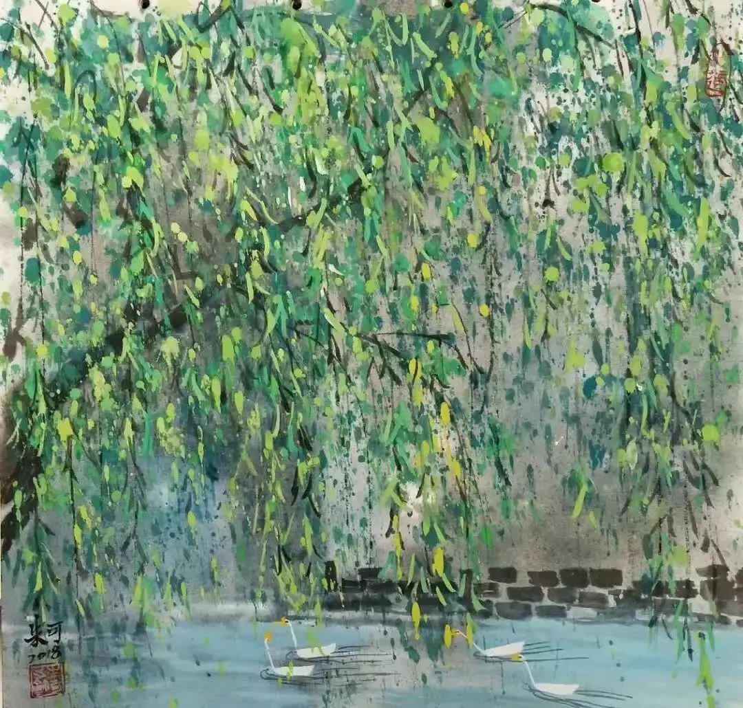 汕头画家笔下的潮汕乡村风景画,这也太美了吧