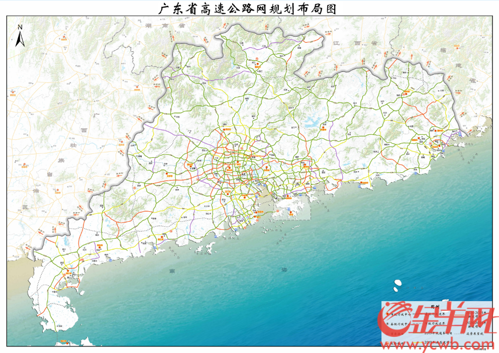 规划来了!广东到2035年将建成1.5万公里高速公路