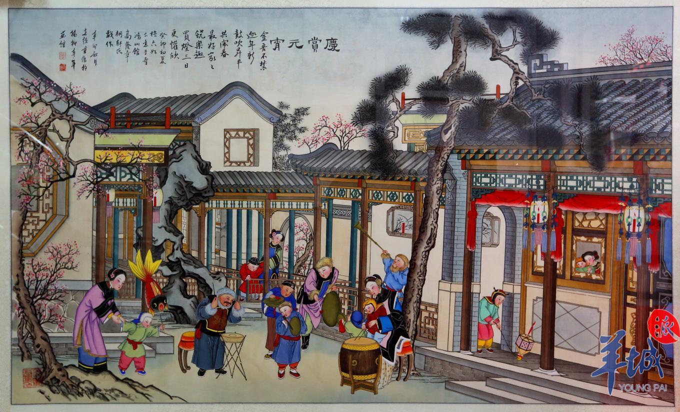 开辟木版年画先河古时朱仙镇名列中国四大古镇之一,成就其美誉的是