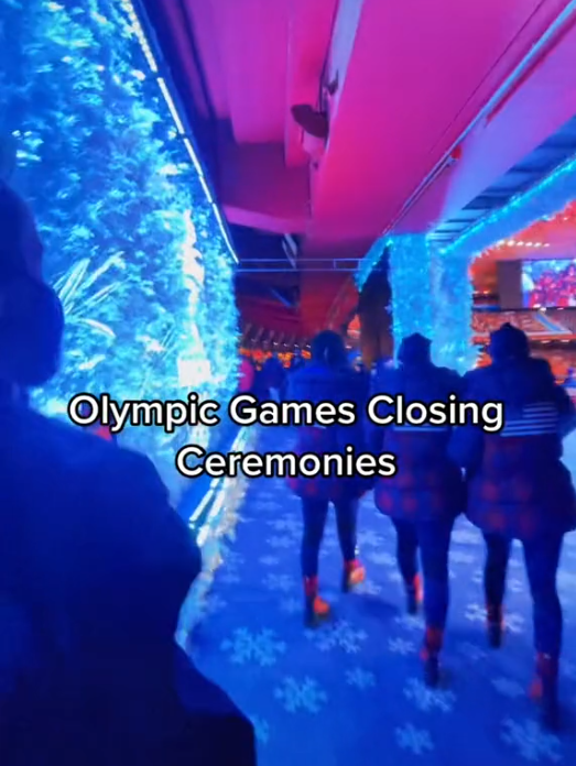 美国花滑选手晒闭幕式入场视频怀念北京冬奥会：一生的回忆  第1张