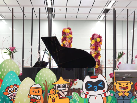 共享钢琴进驻地铁站，广州地下空间构筑城市文化
