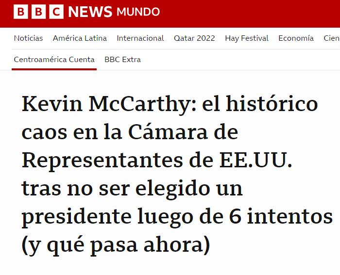 美国众议院议长选举多轮无果 海外网友痛批美国政治已经完蛋_fororder_02