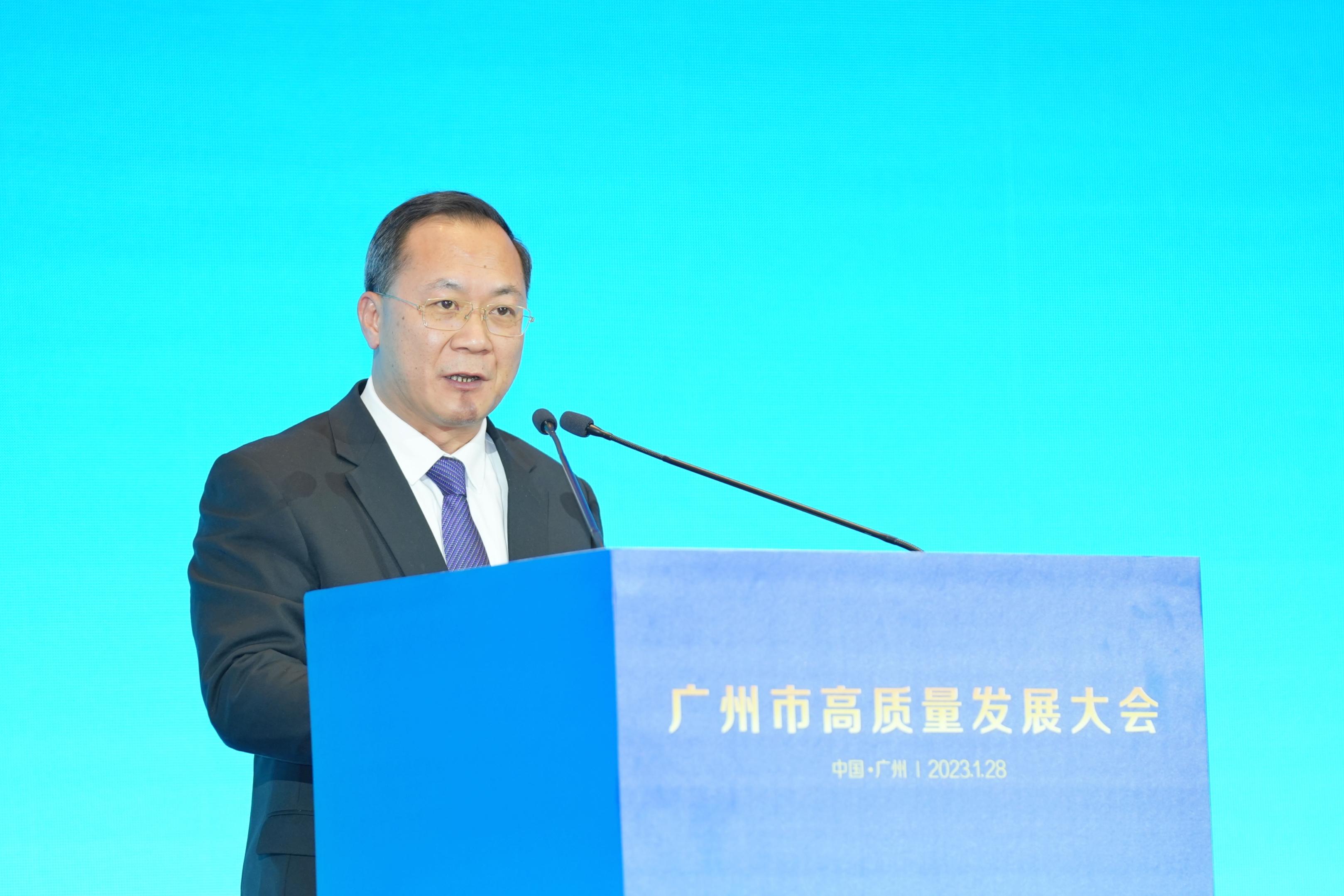 广州南沙区委书记卢一先：奋力跑出高质量发展广州南沙“加速度”| 高质量发展大会