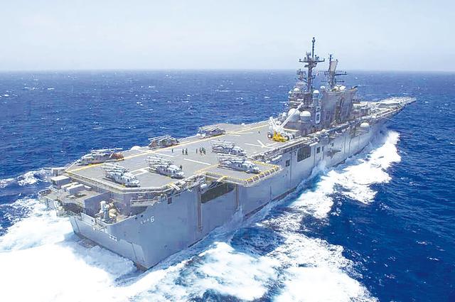 美军准航母编队将罕见在黄海大规模演习
