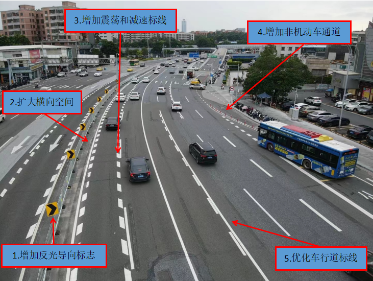 k1体育 k1体育app改造升级提升道路通行环境！广州天河区这条重要路段有新变化(图4)