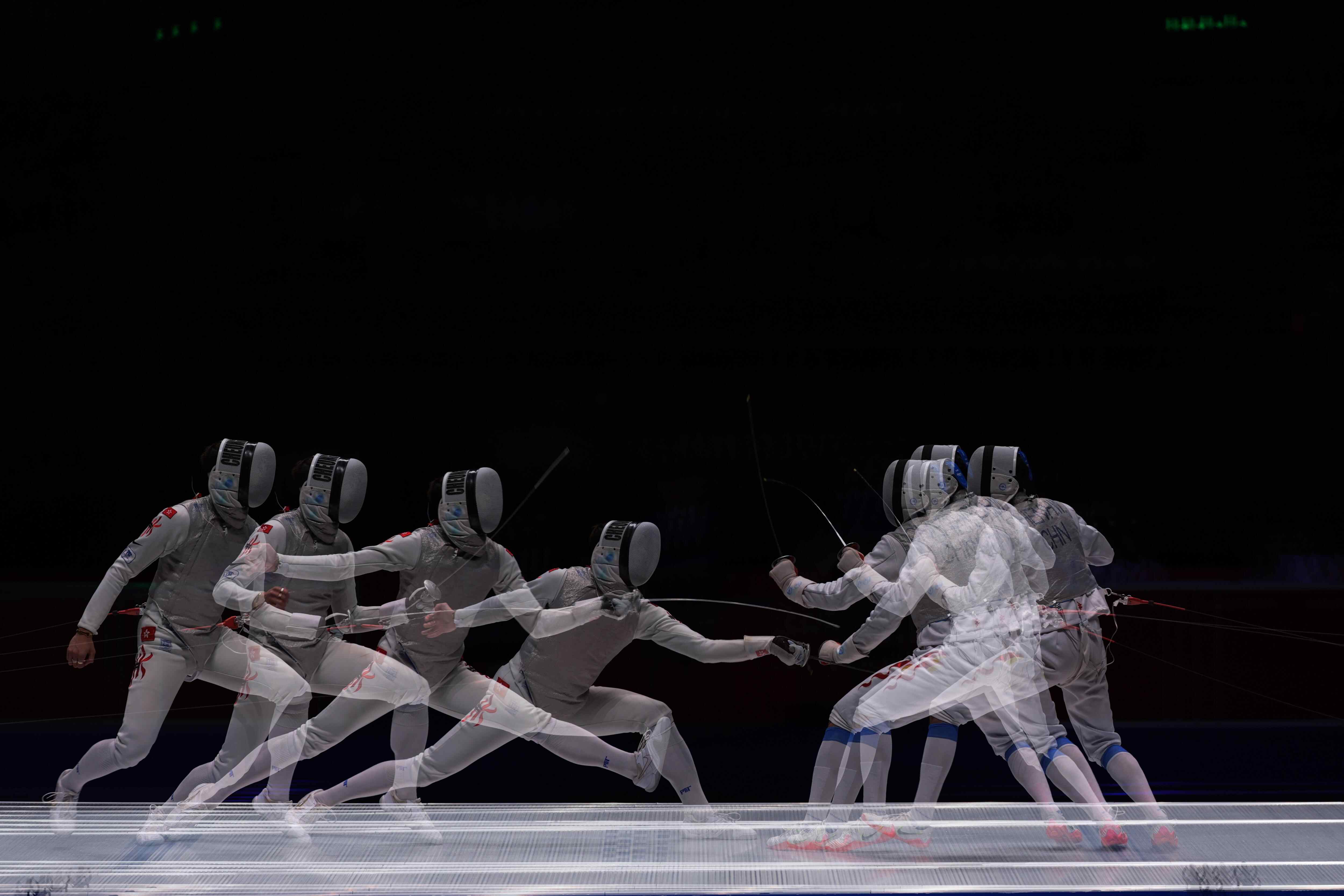 男子个人花剑:中国香港队张家朗夺冠,中国队陈海威获亚军