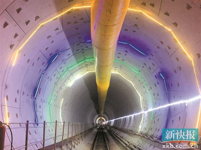 广州地铁建设进度更新 十号线安全下穿5条隧道