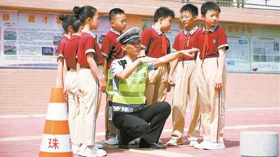 珠海交警：“三点一面”构筑校园交通安全宣教网 涉学生交通事故逐年下降 