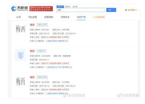 梅西本人已在中国注册姓名商标涉教育娱乐、健身器材等(图1)