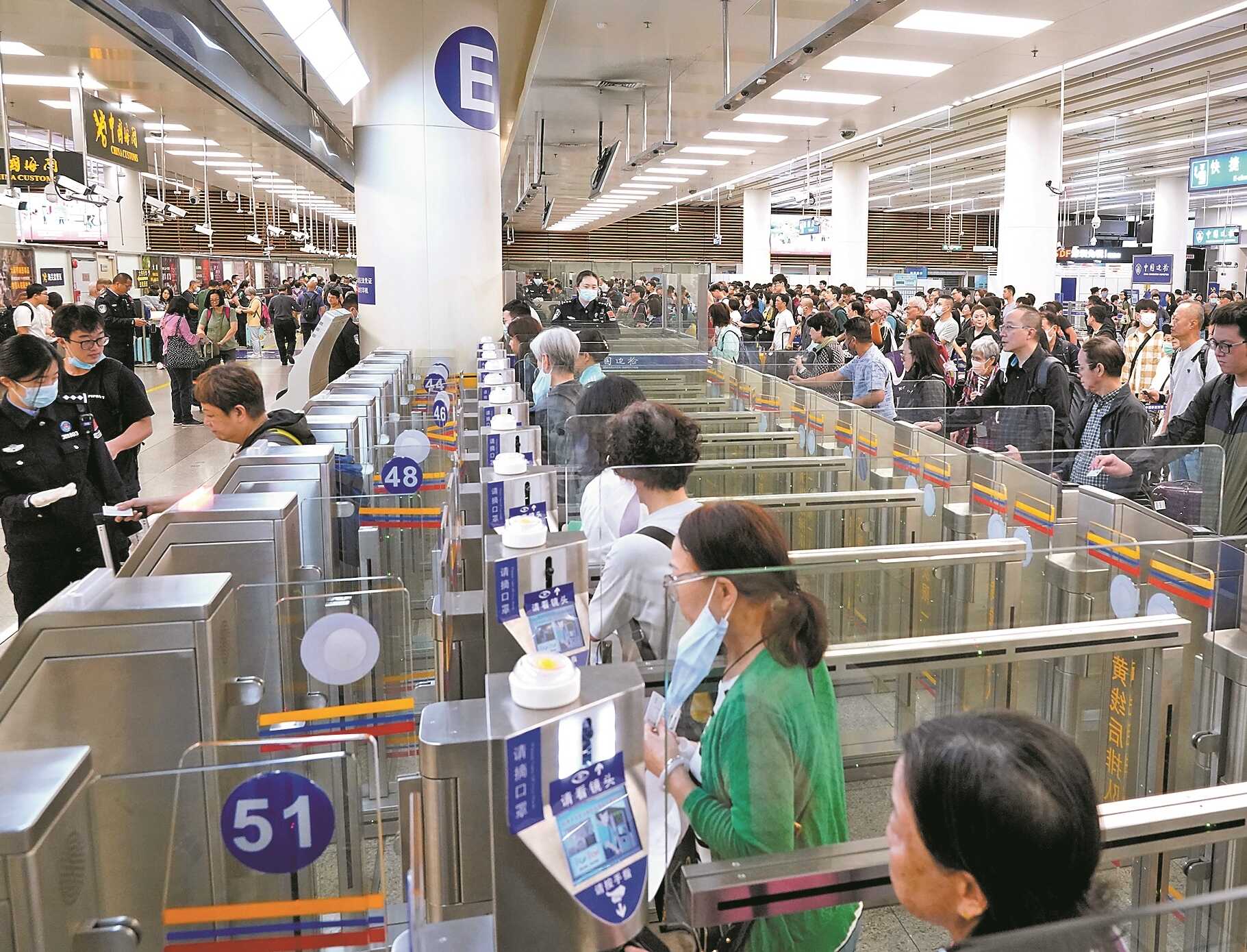 广东多个口岸清明将迎出入境客流高峰