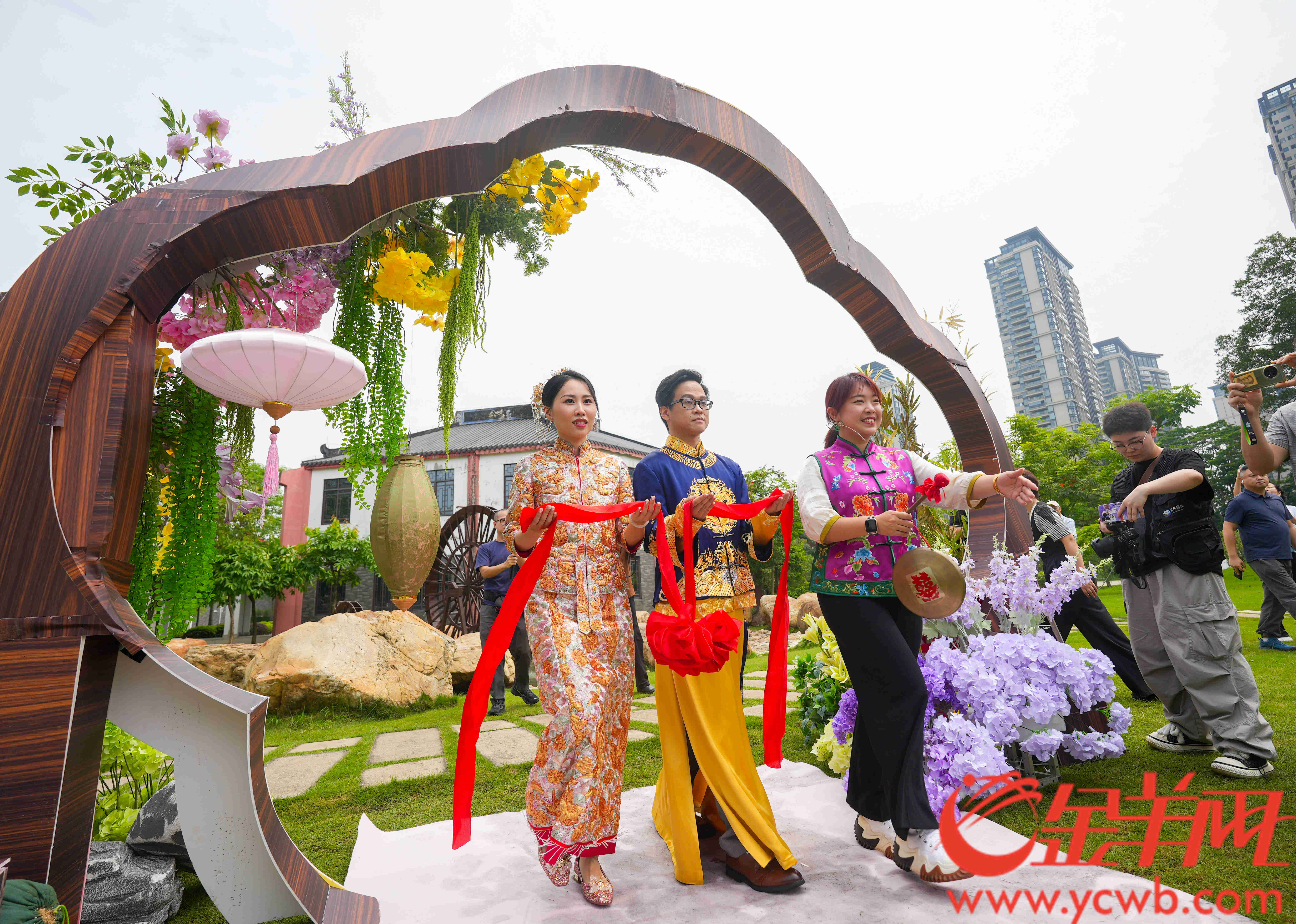 视频｜到园区景区结婚！广州新增一处园林式结婚登记户外颁证点