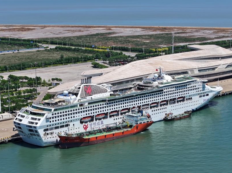  天津国际邮轮母港今年以来接待旅客数量突破10万人次