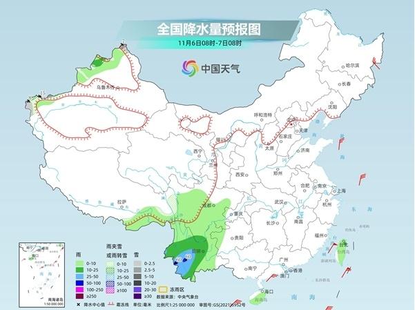 全国大部开启升温模式，西南等地需防雨雪袭扰