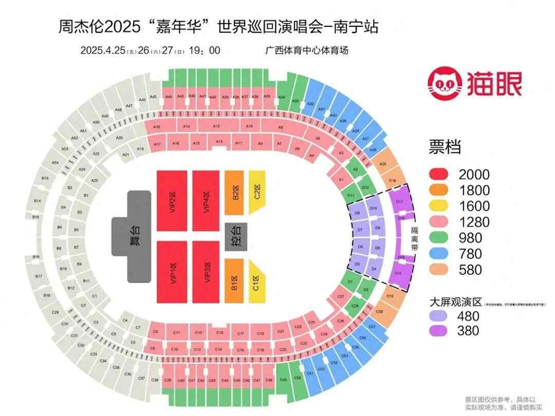 大屏观演区视线被控台遮挡。图/猫眼 大屏观演区视线被控台遮挡。图/猫眼