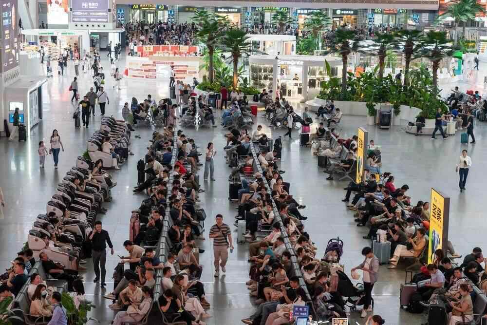 在五月假期期间，广州南站有望吸引超过530万乘