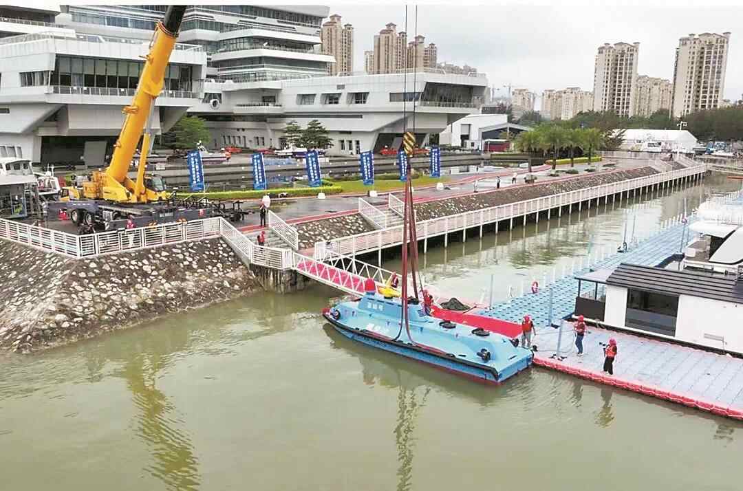 全球第一个高速提交的非建造船