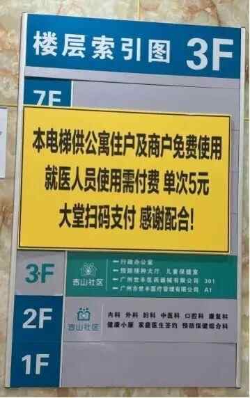 患者可以花5元社区医院拿起电梯吗？记者访问：