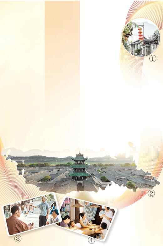 进入四川的兰州，以查看保护和继承数千年历史