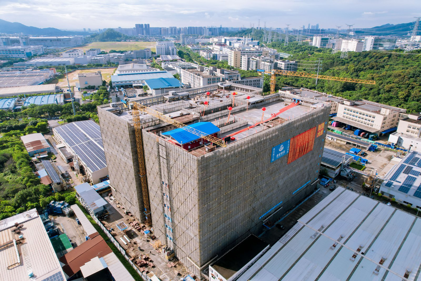 助力黄埔智造升级！广东昕恒智能制造科技有限公司扩建厂房项目主体封顶