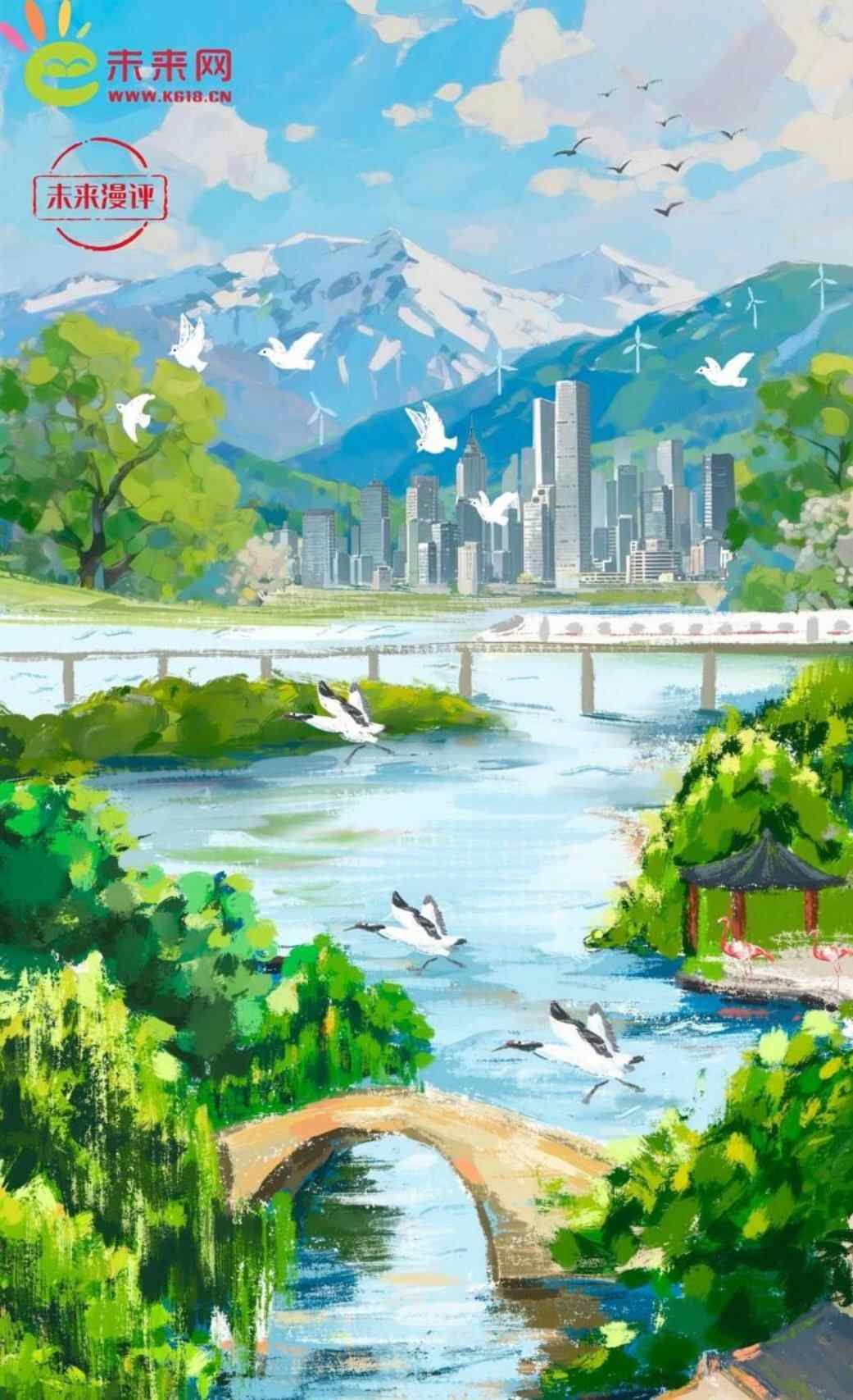 中国的积极评论