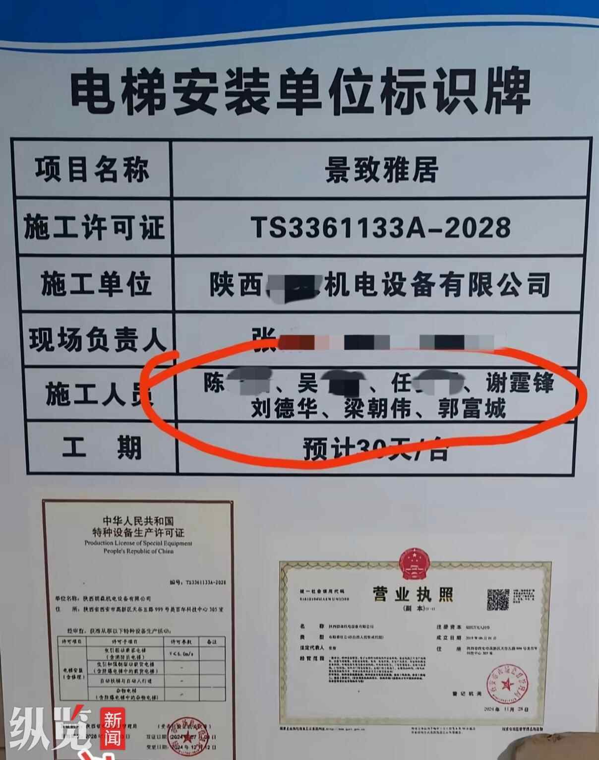 电梯建筑工人突然透露了“尼古拉斯·特斯和安迪