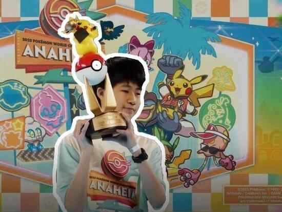 来自中国的少年，在今天成为宝可梦世界冠军
