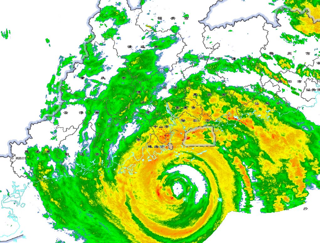 “桦加沙”预计今日登陆台山到徐闻沿海，广东31个台风“红警”生效中