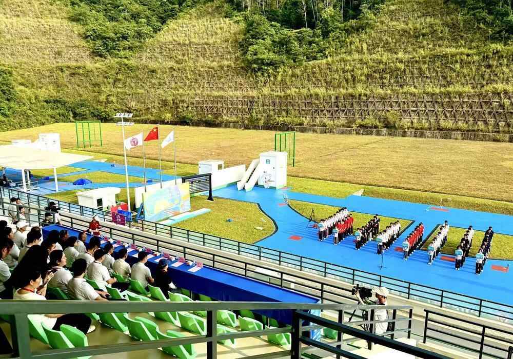 绿水青山间的“天选赛场”！广州飞碟训练中心以最优环境迎十五运会