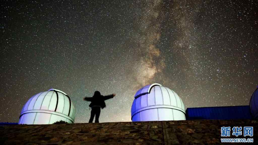 石榴花朵盛开，种子是团结的|保护美丽的星空并