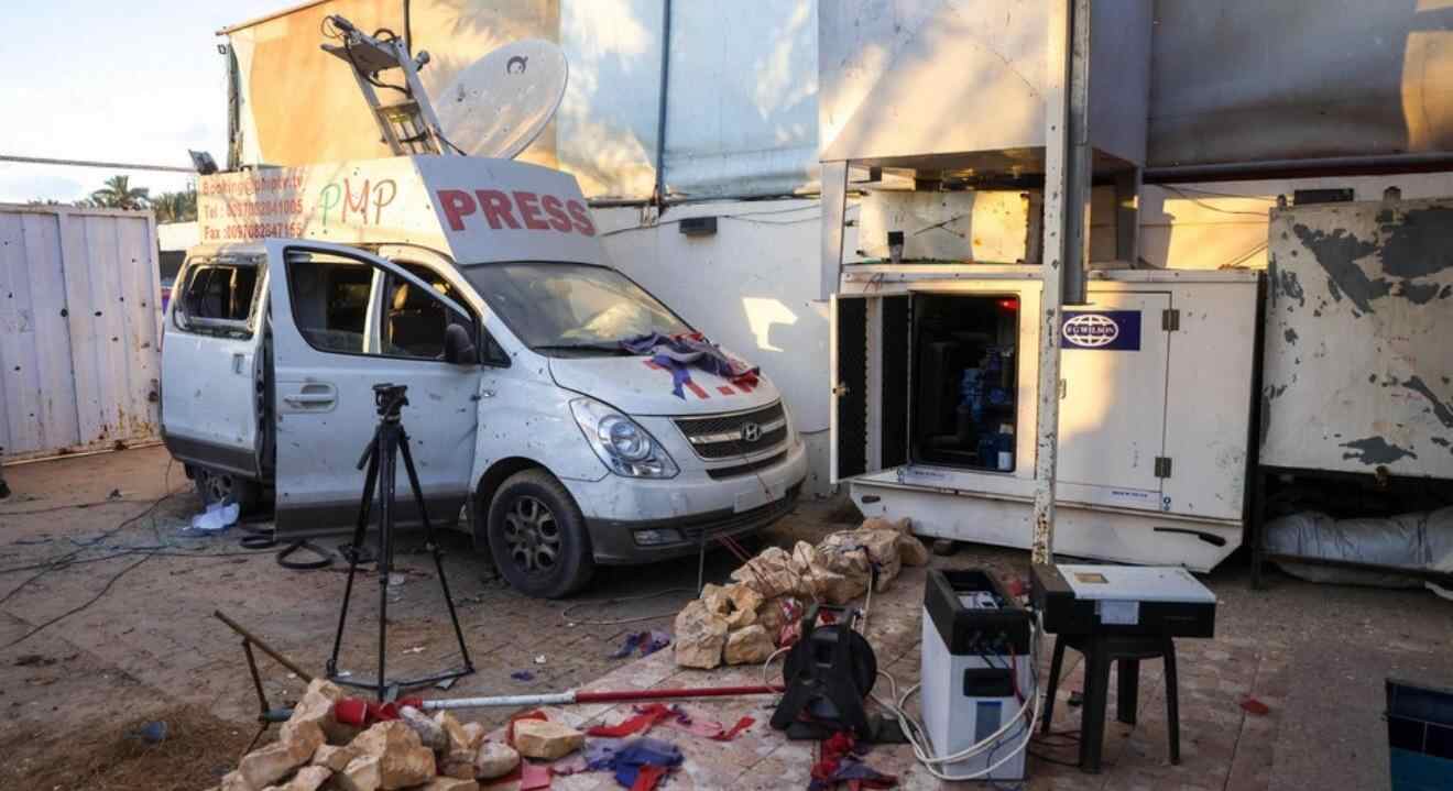 以色列空袭加沙地带记者身亡