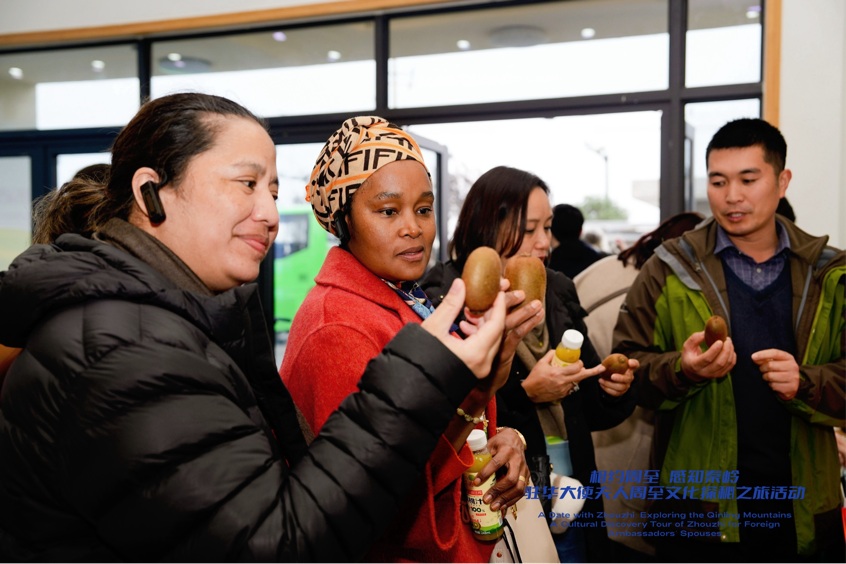 从秦岭沃土到“丝绸之路香果”，驻华大使夫人